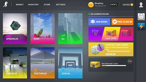 疯狂跳跃bhop截图1
