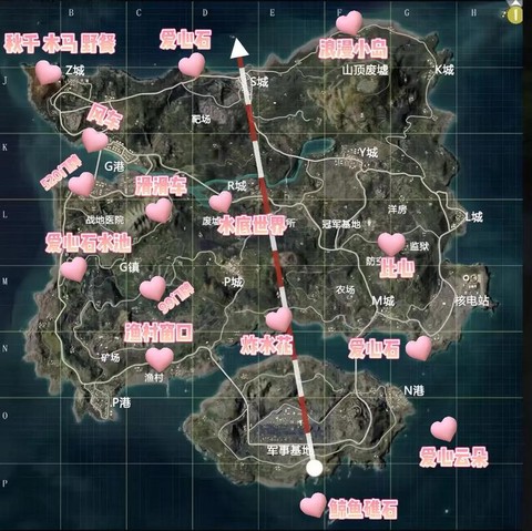 绝地求生是怎么报点的