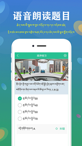 藏文驾考截图3