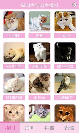 猫叫声狗叫声模拟截图3