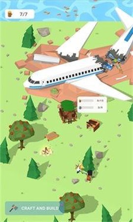 孤岛求生：飞机坠落截图1