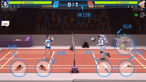 决战羽毛球截图1