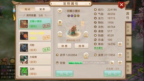 手游问道宠物带什么好