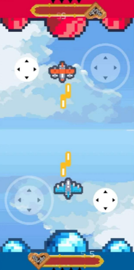 天空双人对决截图2