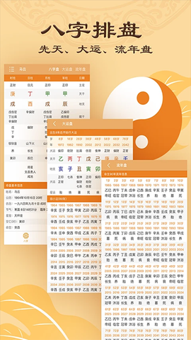 八字排盘图2