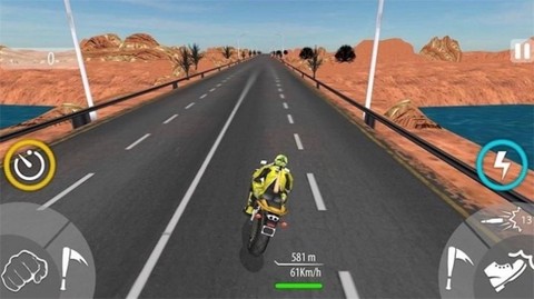 公路摩托真实模拟3D截图2