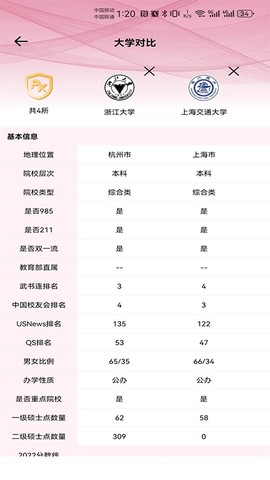 百年育才AI志愿填报截图3