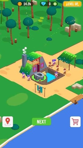 闲置丛林：生存建筑大亨截图3