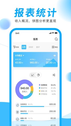 钟点工记账截图3