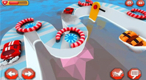 有趣的赛车3D截图1