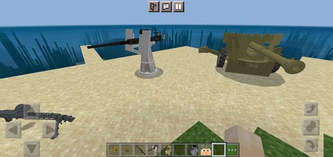 我的世界：重武器军事模组截图1
