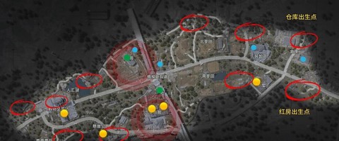 暗区突围农村哪里富[图1]