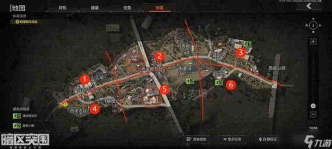 暗区突围农村哪里富[图2]