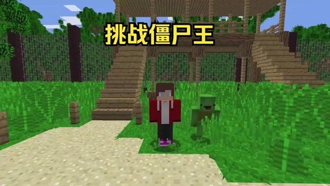 我的世界怎么做僵尸王