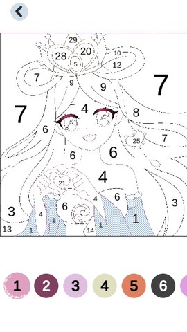 公主填色截图1