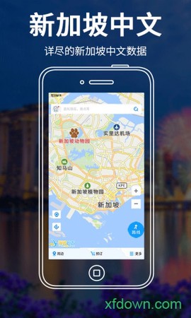 新加坡地图图1