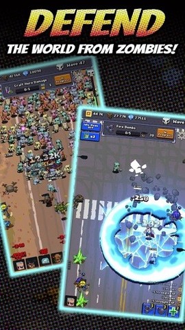 空闲僵尸超级英雄截图2