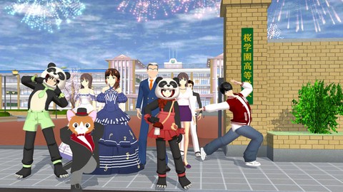 樱花校园少女世界截图1