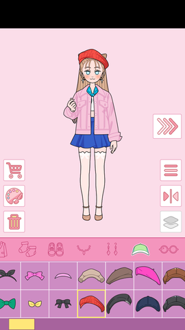 我的涂画世界少女换装截图3
