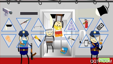 火柴人电梯大逃亡截图2