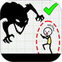 魔法画线火柴人