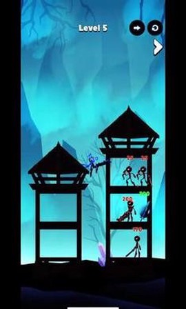 火柴人英雄：登塔战争截图2