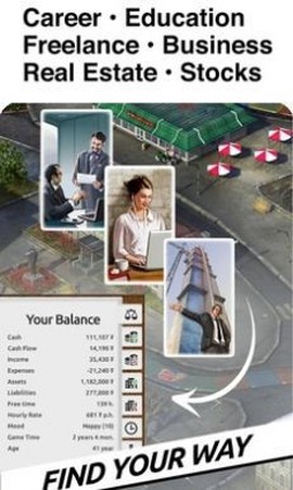 时间和金钱模拟游戏截图1