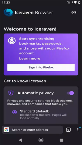 Iceraven浏览器截图2