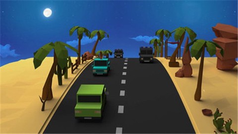 疯狂的汽车道路截图2
