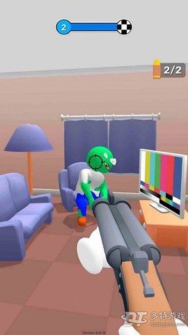 火柴人大战僵尸3D截图1