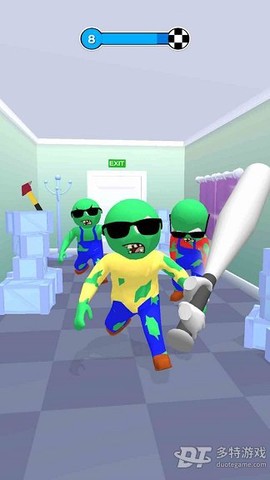 火柴人大战僵尸3D截图2