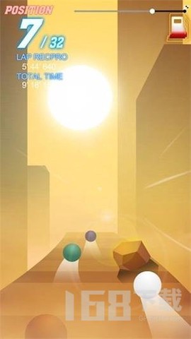 模拟球球向前冲截图1