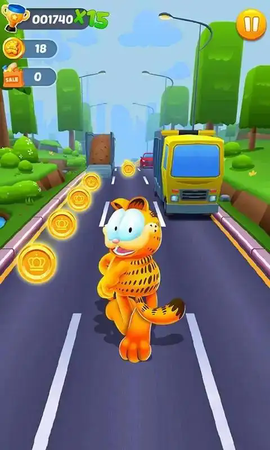 加菲猫跑酷截图3