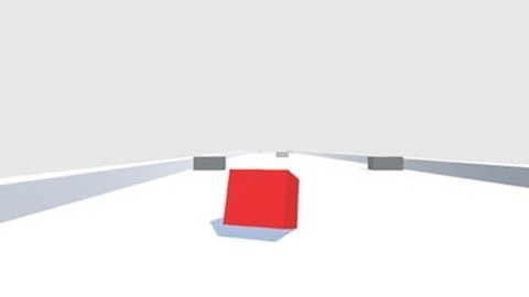 极简方块快跑截图1
