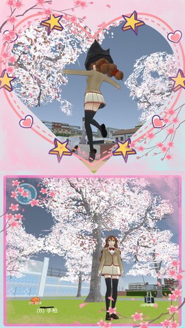 樱花校园少女秀图2