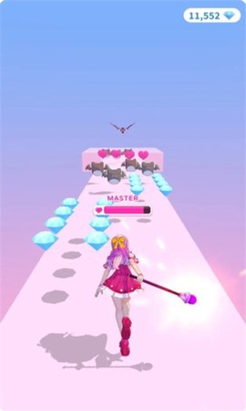 魔法少女跑酷截图1