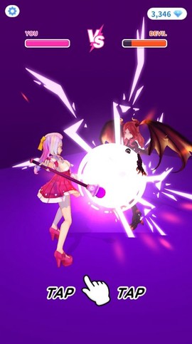 魔法少女跑酷截图2