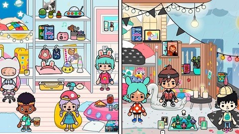 托卡城市小屋探险截图3