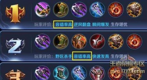 王者荣耀容错率是什么[图1]