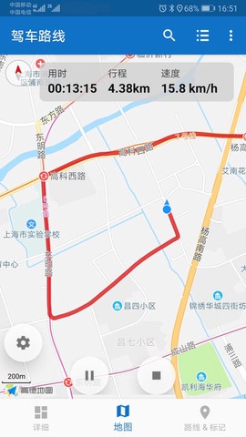 驾车路线图2