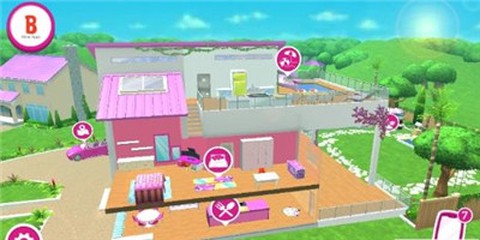 芭比梦幻小屋图1