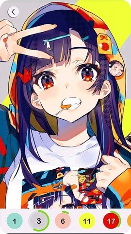 数字涂色花园图2