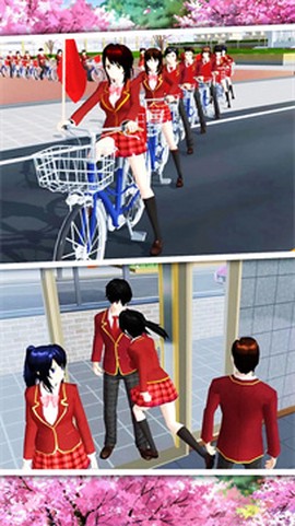 赛博樱花校园图1