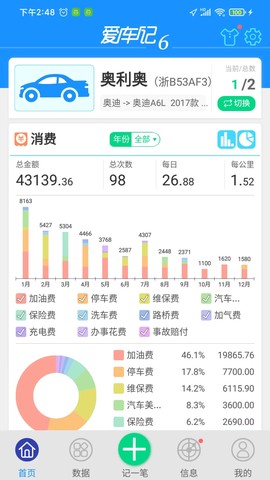 爱车记油耗版图3