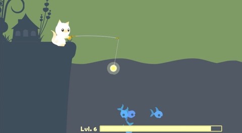 小猫逗鱼[图1]