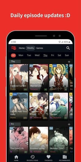 toomics安卓版图1