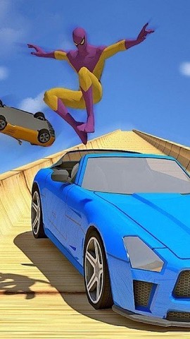 超级英雄斜坡赛车图3