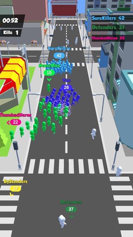人群竞赛3D图3