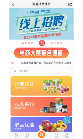 临夏消费扶贫图1