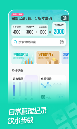 热量减肥法图1